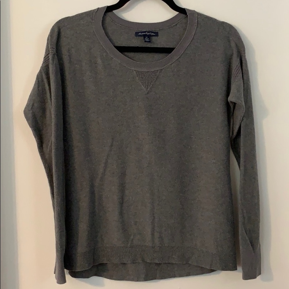 American Eagle Sweaters (2) Grey & Red
